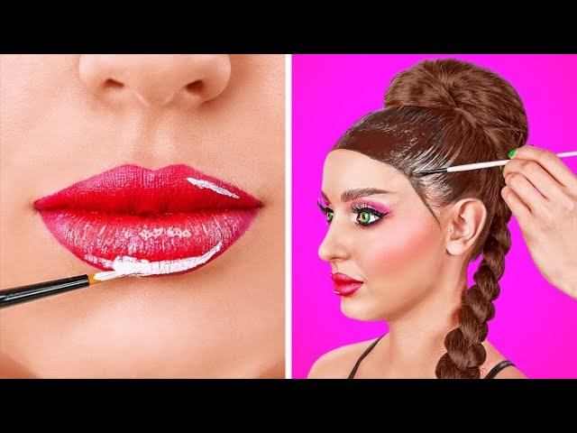 GEWELDIGE MAKE-UP TRANSFORMATIE || Fantastische pop SFX make-up tutorial! Make-up hacks van 123 GO!