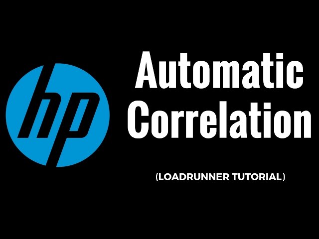 HP/Loadrunner Tutorial 12: Automatic Correlation