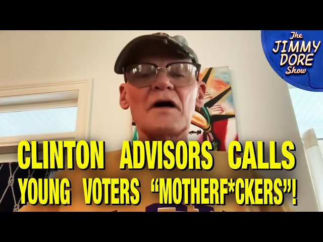 Clinton Advisor  MELTS DOWN Over Young People Not Voting For Biden!