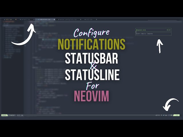 Neovim Plugin (Fancy Notifications And More Fancy Plugins) - Configuring Neovim #3