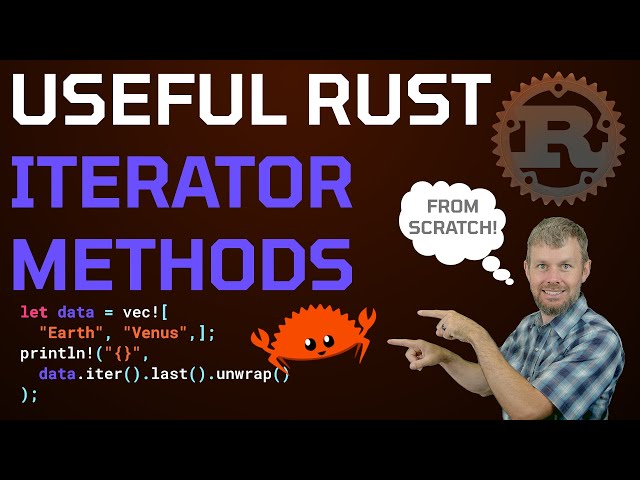 Popular Rust Iterator Methods 🦀
