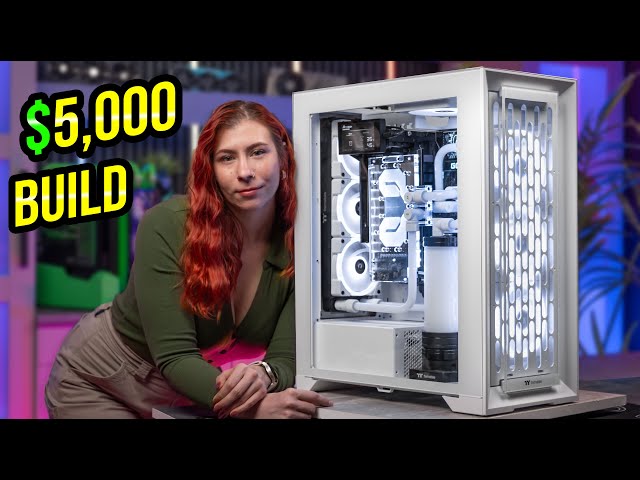 EPIC $5,000 PC Build Time Lapse - Thermaltake CTE T500