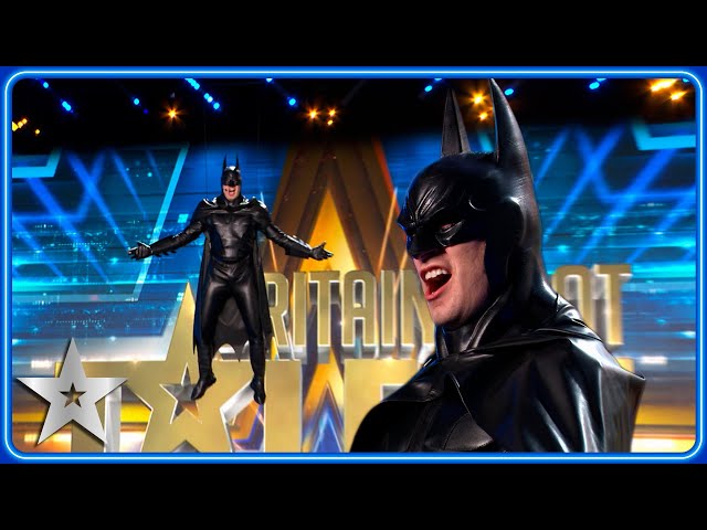 The Dark Hero DEFIES GRAVITY in unexpected audition | Auditions | BGT 2024