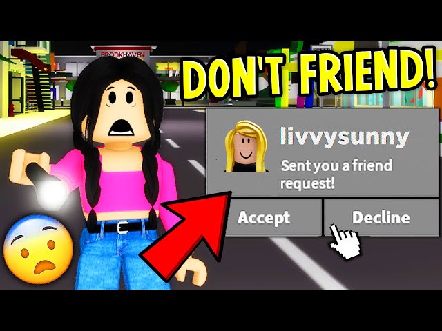 The CREEPIEST ROBLOX ACCOUNTS on BROOKHAVEN!