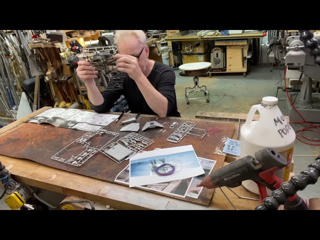 Adam Savage in Real Time: Snowspeeder Kit Assembly, Part 1