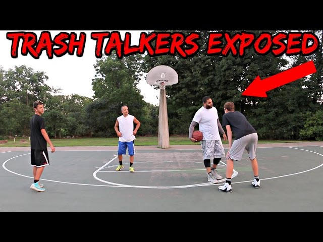 TRASH TALKER EXPOSED! INTENSE 2 on 2 Basketball Game With CAM PIZZO!