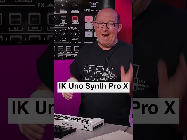 1 minute of Friday Fun with the Uno Synth Pro X  #sonicstate #soniclab #fridayfunsynthjam #synth