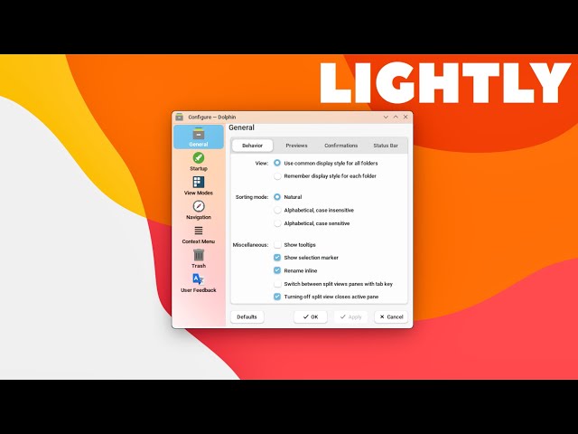 Lightly - The Future of KDE Application Styles?