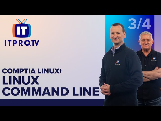 CompTIA Linux+ (XK0-004) Linux Command Line | First 3 For Free