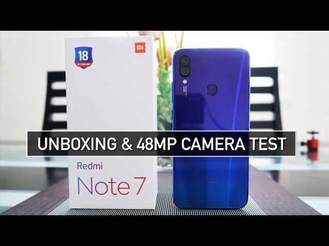 Xiaomi Redmi Note 7 Unboxing | 48MP CAMERA in Action | Zeibiz