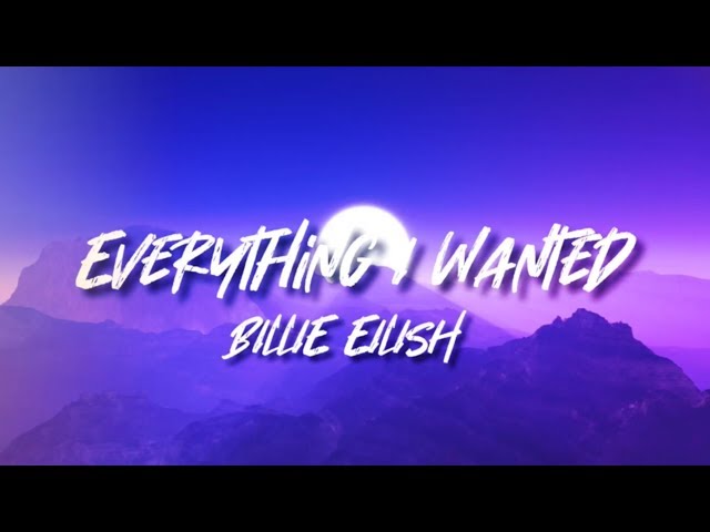 Billie Eilish - Everything I Wanted (1 Hour Version)
