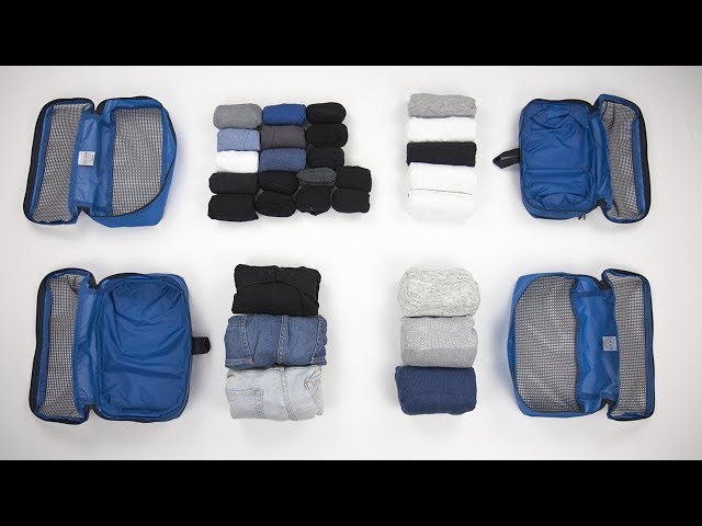 6 AMAZINGLY Compact Ways to Fold Clothes for Packing PART TWO