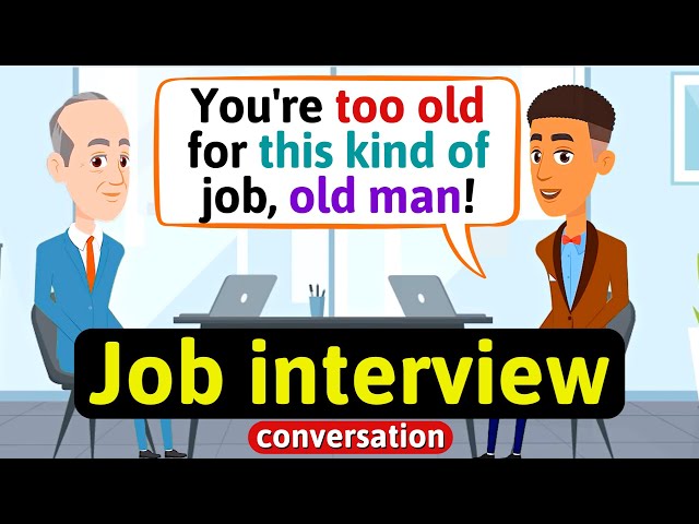 Job interview Conversation (Everyday English conversation) - English Conversation Practice