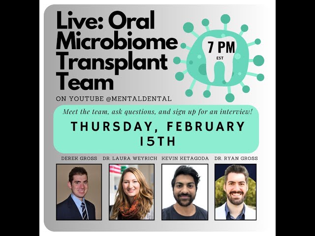 Oral Microbiome Transplant Q&A - Mental Dental Live