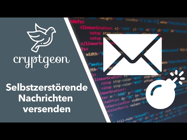 Cryptgeon - selbstzerstörende Nachrichten erstellen und Passwörter sicher übertragen
