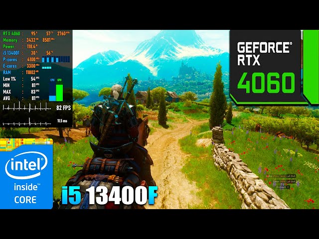 RTX 4060 + i5 13400F : Test in 12 Games 1080p - RTX 4060 Gaming n2