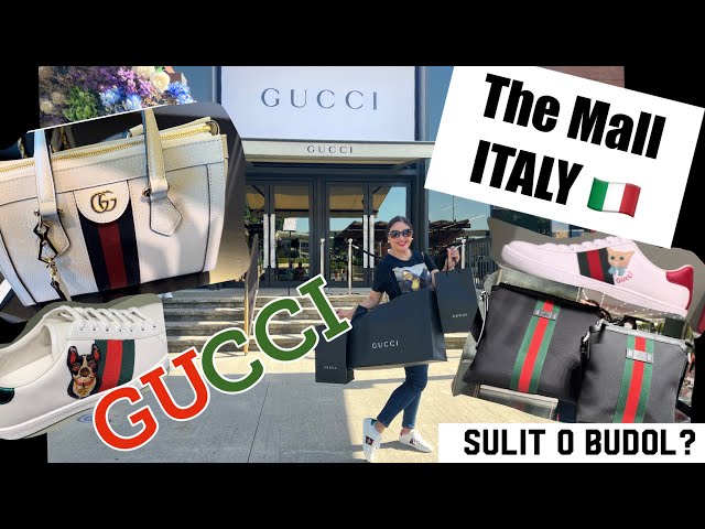 GUCCI SHOPPING IN ITALY 🇮🇹at THE MALL in FLORENCE / BUDOL TIME ! / CHECK OUT THE PRICES €