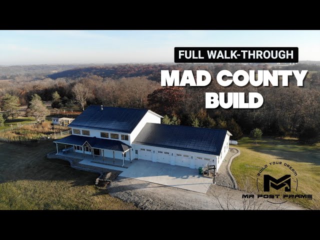 Barndominium Tour / Walk-through | Mad County Build