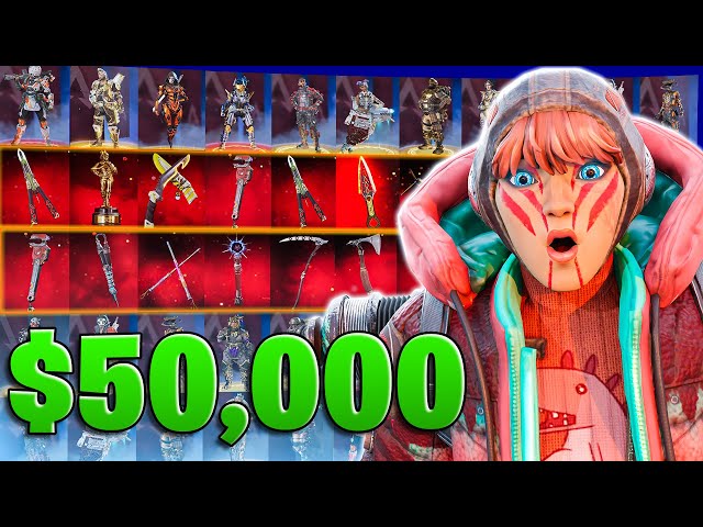 $50,000 Most Expensive Account in Apex Legends (Heirloom Giveaway)