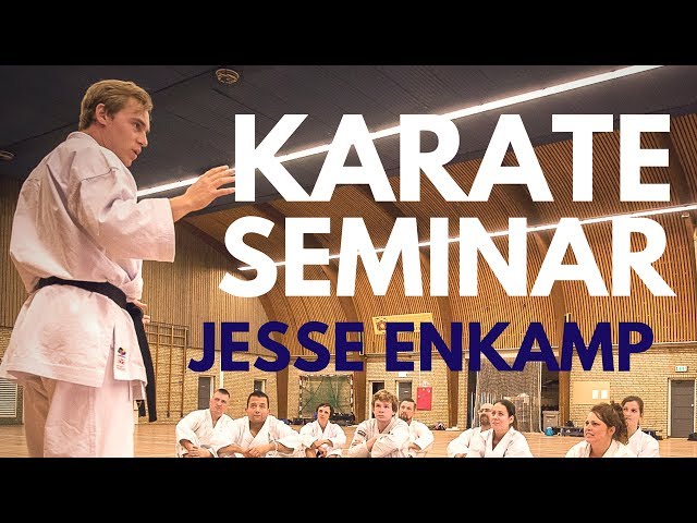 TRADITIONAL KARATE SEMINAR | Fun & Creative Karate Exercises — Jesse Enkamp