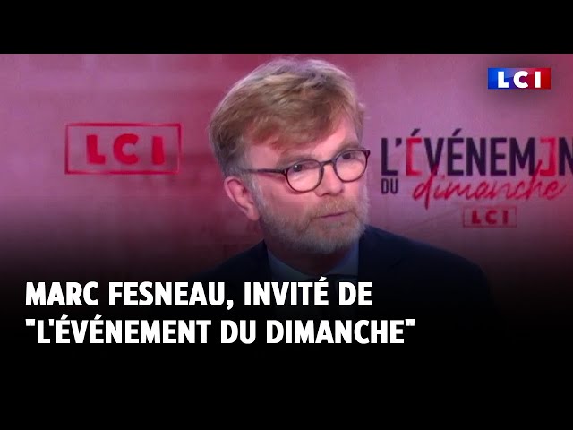 Marc Fesneau, invité de "L'événement du dimanche" sur LCI