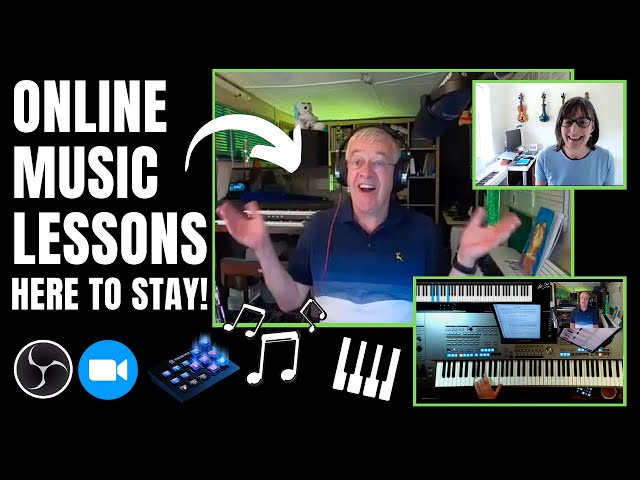 Online Music Lessons - Here to Stay? Teach Piano or Keyboard with Zoom