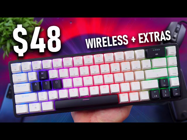 This $48 Wireless 60% Mechanical Keyboard Is Almost Perfect....