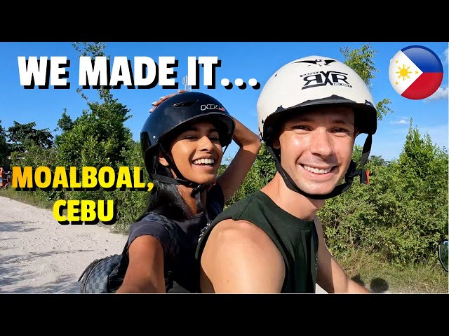 WE MADE IT to Moalboal Cebu! 🇵🇭 Is this REALLY the Philippines?