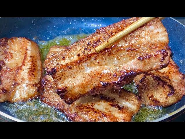The most delicious new method of pork belly, no frying, frying or braised, it melts in the mout