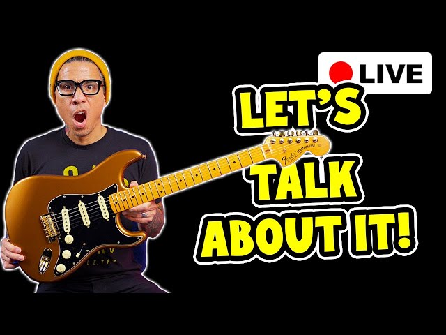 What's The Deal With The Bruno Mars Strat?! - Sat. Coffee Q&A LIVE!