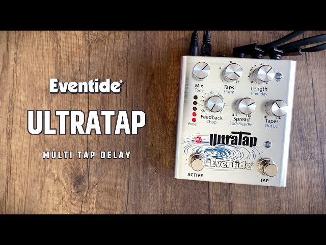 Eventide UltraTap Pedal (Multi Tap Delay)