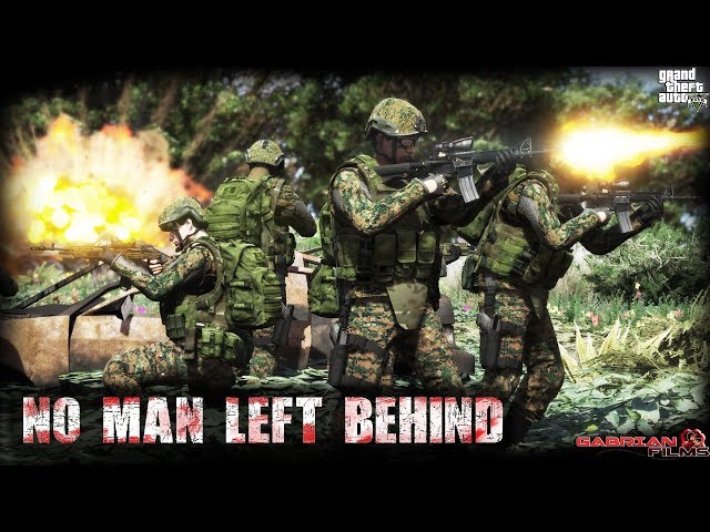 NO MAN LEFT BEHIND | GTA 5 War Movie (Machinima)
