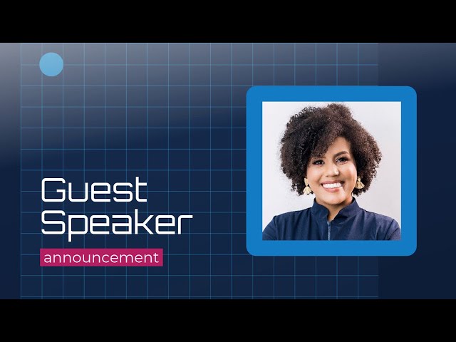 Guest Speaker Announcement Video Template (Editable)