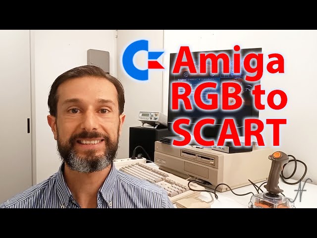 RGB - SCART Video Adapter for Commodore Amiga | Tutorial, Assembly and Testing