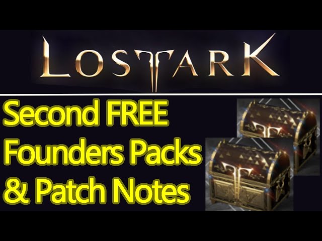 SECOND FREE FOUNDERS PACK for new characters, and hotfix patch notes for Lost Ark 2/11