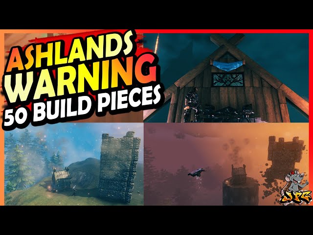 Valheim ASHLANDS 50 New Build Pieces! Warning To Players To Get Ready! Final Stages Before Release!