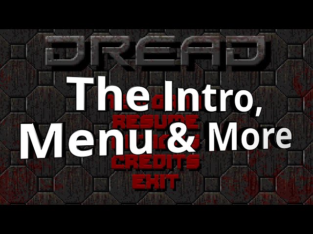 Dread Ep 06 - "Doom" clone for Amiga 500 - The Intro, Menu and More...