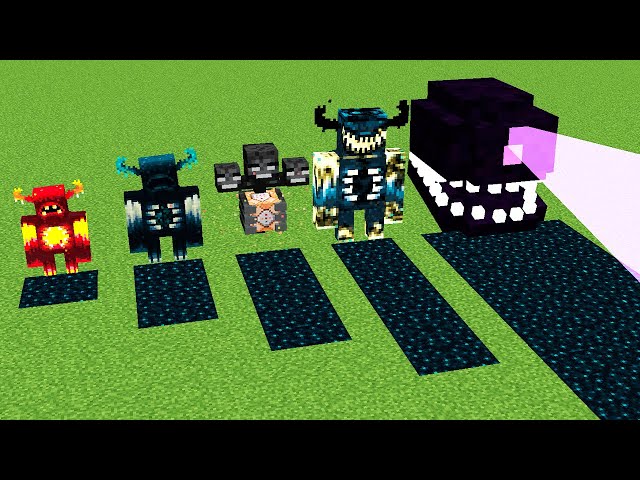 Which of the Warden Mobs and Wither Bosses will generate more Sculk?