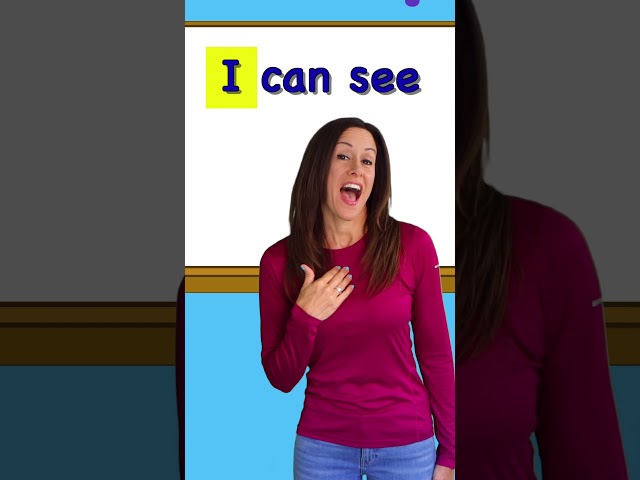 Learn English Words | I Can See | Learn to Read | Learn Sight Words with Patty Shukla #short