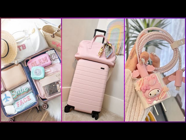 Its Time For Travel 🎀🥰 | Packing Like A Pro | Unpacking Everything In Hotel Room✨