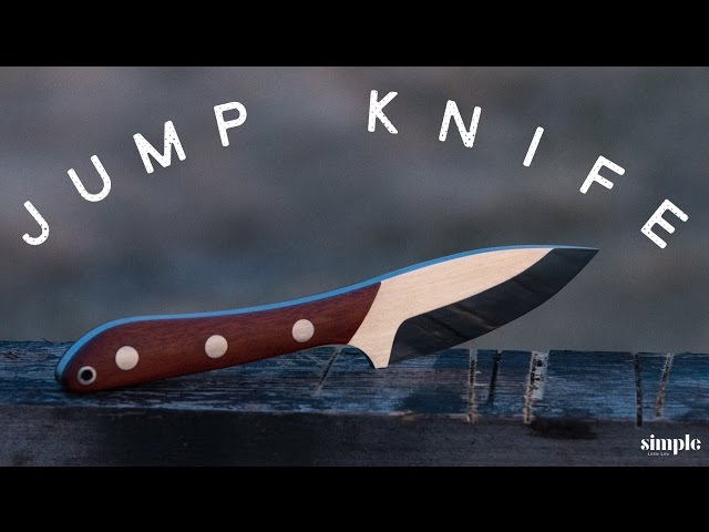 Knife Making - A Jump Knife (Canadian Military Knife)