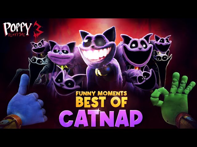 Poppy Playtime Chapter 3 - BEST OF CATNAP: Glitches, Bugs and Funny Moments