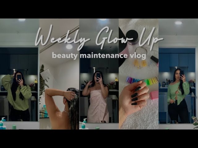 WEEKLY BEAUTY MAINTENANCE VLOG | Lip Filler, New Hair, Nails, Makeup + more *pamper routine*