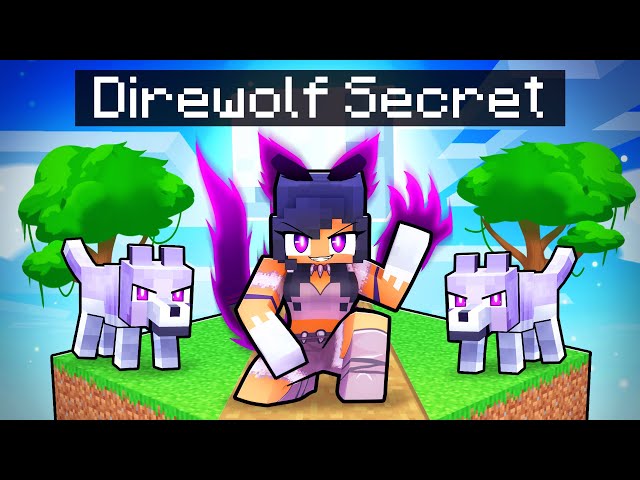 Aphmau's DIREWOLF SECRET in Minecraft!