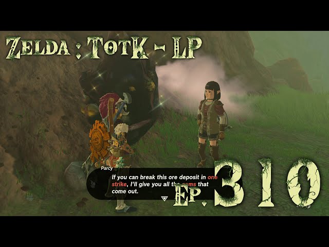 Zelda: Tears of the Kingdom LP - Part 310 -  Breaking rocks in one hit