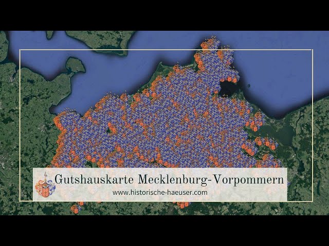 Guthauskarte für Mecklenburg-Vorpommern