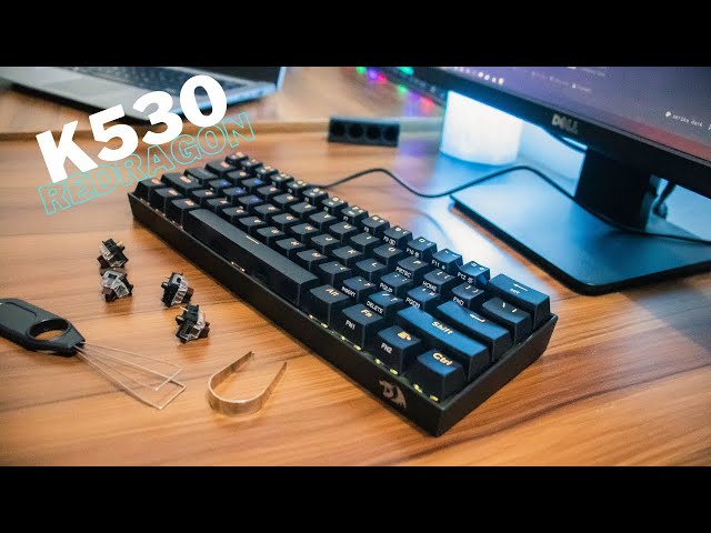 Redragon K530 Testing Switches(Red, Blue, Brown) | Sound Test