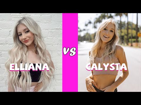 Elliana Walmsley vs Calysta Belle  TikTok Dances Compilation