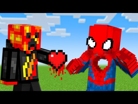 Minecraft But There Are MOVIE Hearts