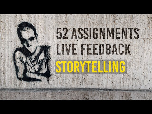 Storytelling - Live Feedback (52 Assignments)